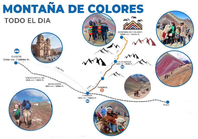 montaña colores vinicunca clp machupicchu
